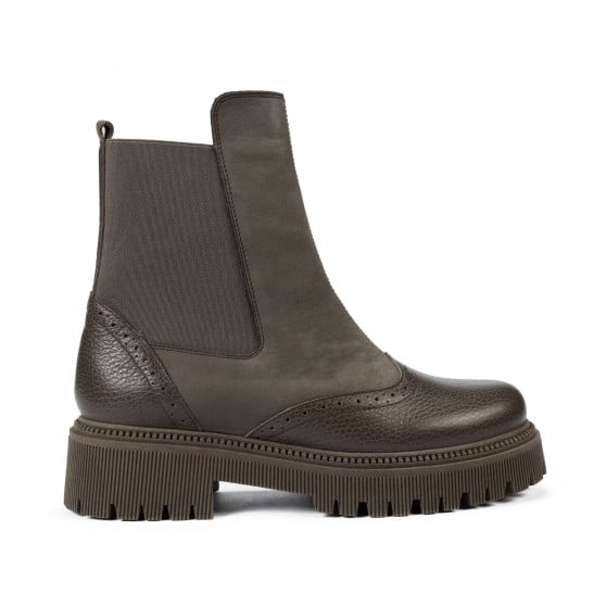 Bottes femme 3390 kaki combiné