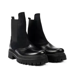Bottes femme 3390 noir combiné