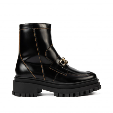 Bottes femme 3377 noir florantic