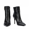 Bottes à talon femme 1400 noir