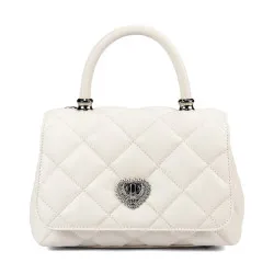 Sac à main femme bandoulière 049g 01 panna safiano