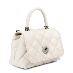 Sac à main femme bandoulière 049g 01 panna safiano