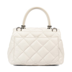 Sac à main femme bandoulière 049g 01 panna safiano