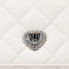 Sac à main femme bandoulière 049g 01 panna safiano