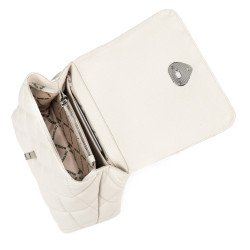 Sac à main femme bandoulière 049g 01 panna safiano