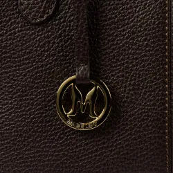 Sac à main femme bandoulière 004g chocolat noir