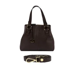 Sac à main femme bandoulière 004g chocolat noir