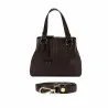 Sac à main femme bandoulière 004g chocolat noir
