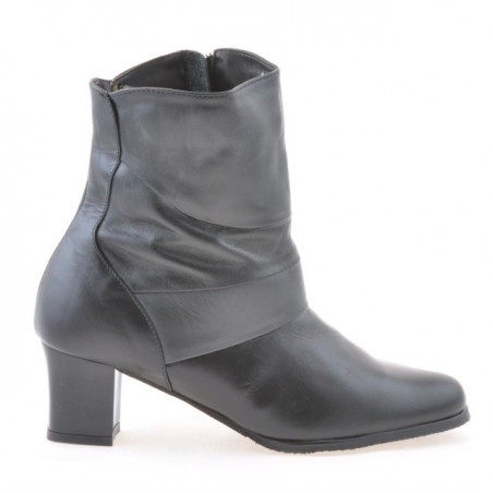Bottes femme 1122 noir+gris