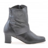 Bottes femme 1122 noir+gris