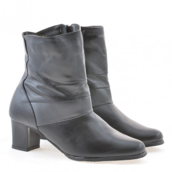 Bottes femme 1122 noir+gris