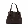 Sac à main femme bandoulière 004g chocolat noir