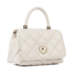 Sac à main femme bandoulière 049g panna saffiano