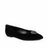 Ballerines femme 1362 velours noir