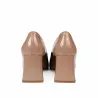 Chaussures élégantes femme 1324 vernis beige