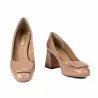 Chaussures élégantes femme 1324 vernis beige
