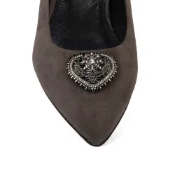 Ballerines femme 1362 sable velours