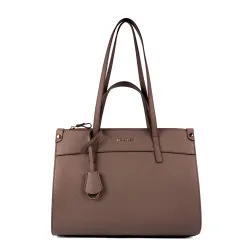 Sac pour femme à bandoulière 047g cuir capuccino