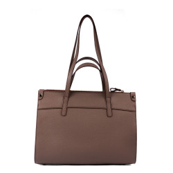 Sac pour femme à bandoulière 047g cuir capuccino