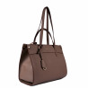 Sac pour femme à bandoulière 047g cuir capuccino