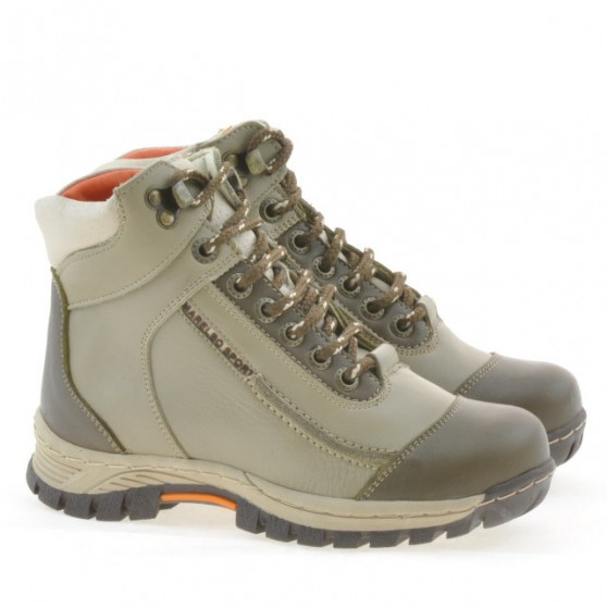 Bottes enfant 3219 sable+kaki