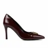 Chaussures élégantes femme 1363 vernis bordeaux
