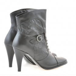 Bottes femme 1102 noir combiné