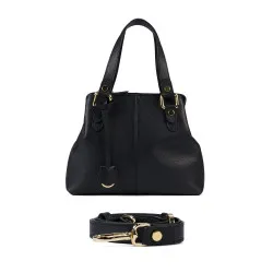 Sac à main pour femme 004-1g noir