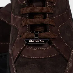 Chaussures décontractées/sport pour hommes 996 café velours combiné