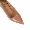 Chaussures élégantes femme 1359 verni beige
