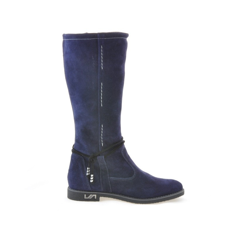 Bottes femme 3276 indigo velours