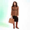Sac à main pour femme 047g caramel brun lifestyle