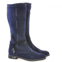 Bottes femme 3276 indigo velours