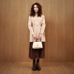 Ceinture femme 42m biz beige lifestyle