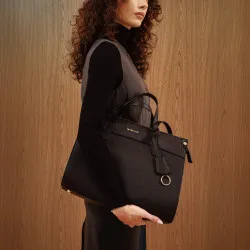 Sac à bandoulière femme 047g biz noir lifestyle