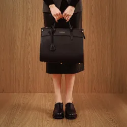 Sac à bandoulière femme 047g biz noir lifestyle