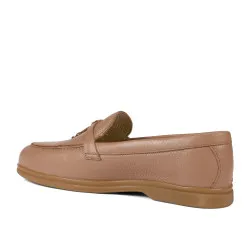 Mocassins femme 6082 biz nude