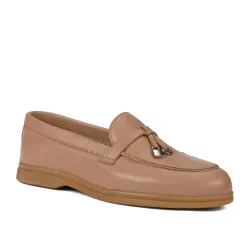 Mocassins femme 6082 biz nude