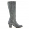 Bottes femme 3277 gris combiné