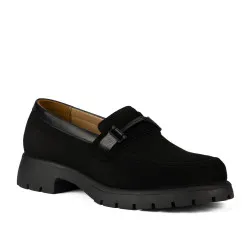 Chaussures casual femme 6099 bufalo noir combiné