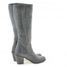 Bottes femme 3277 gris combiné