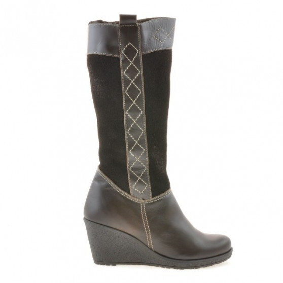 Bottes femme 3221 café combiné Bottes femme 3221 café combiné