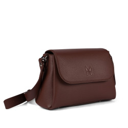 Sac à bandoulière pour femme 040g 01 biz cognac