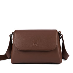 Sac à bandoulière pour femme 040g 01 biz cognac