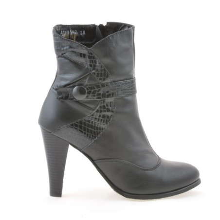 Bottes femme 1112 noir combiné