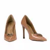 Chaussures élégantes femme 1364 vernis beige