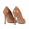 Chaussures élégantes femme 1364 vernis beige
