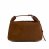 Sac à main pour femme 037-1g daim marron