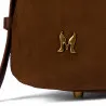 Sac à main pour femme 037-1g daim marron