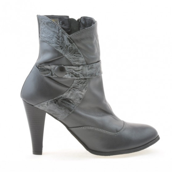 Bottes femme 1112 gris combiné Bottes femme 1112 gris combiné